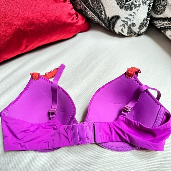BRA Natori Violet 36B Underwire Plunge 732080 opaque 3422 HP - Picture 8 of 13